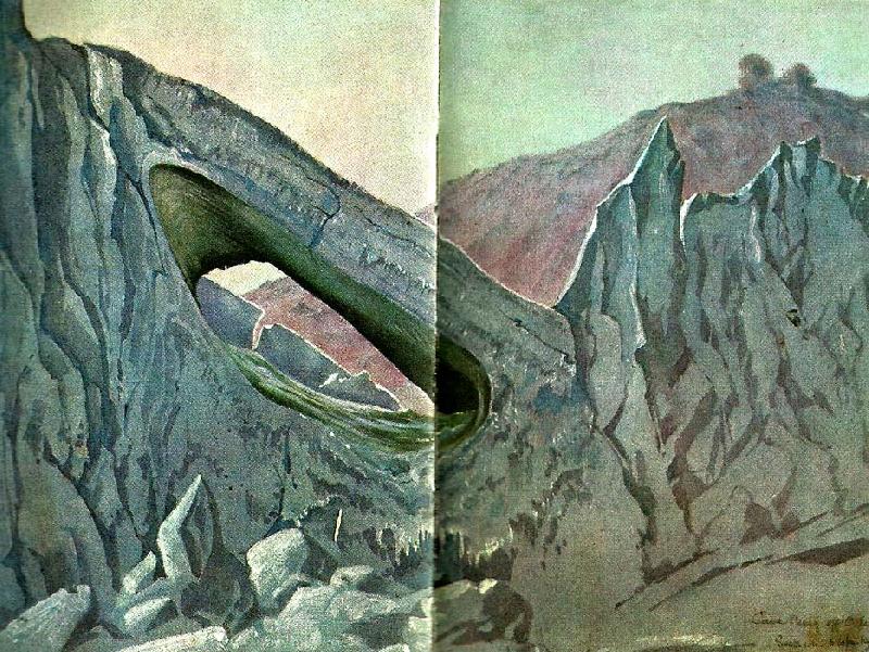 unknow artist wilson fangade med stor inlevelse dramatiken och ogastvanligheten i polarlandskapet i manga av sina skisser oil painting image